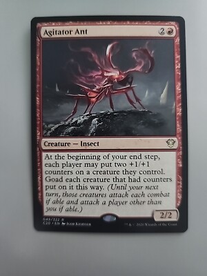 MTG Agitator Ant Commander 2020 049/322 Regular Rare | eBay