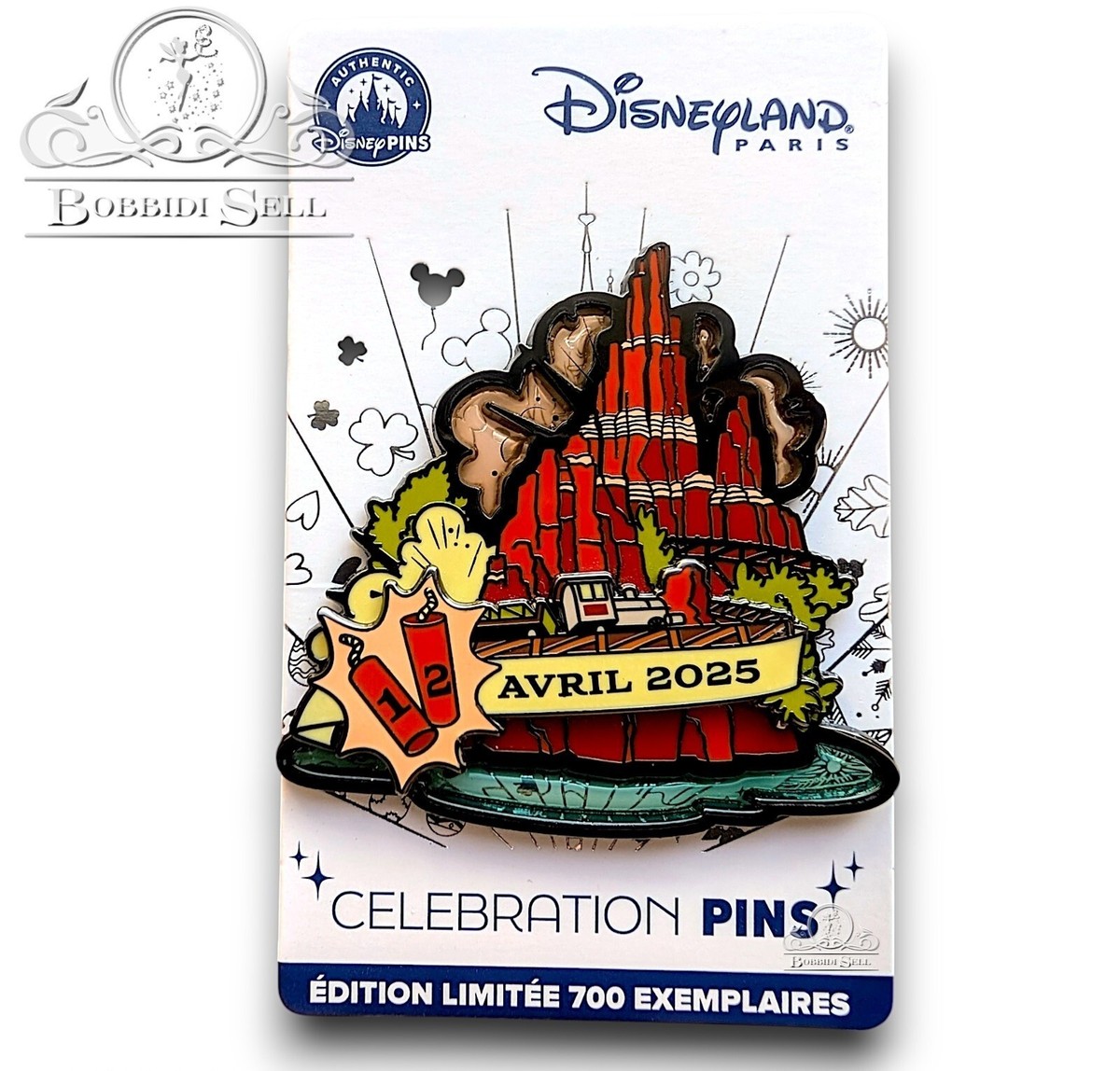 Disney Big Thunder Mountain Pin April 12, 2025 The 700 Disneyland