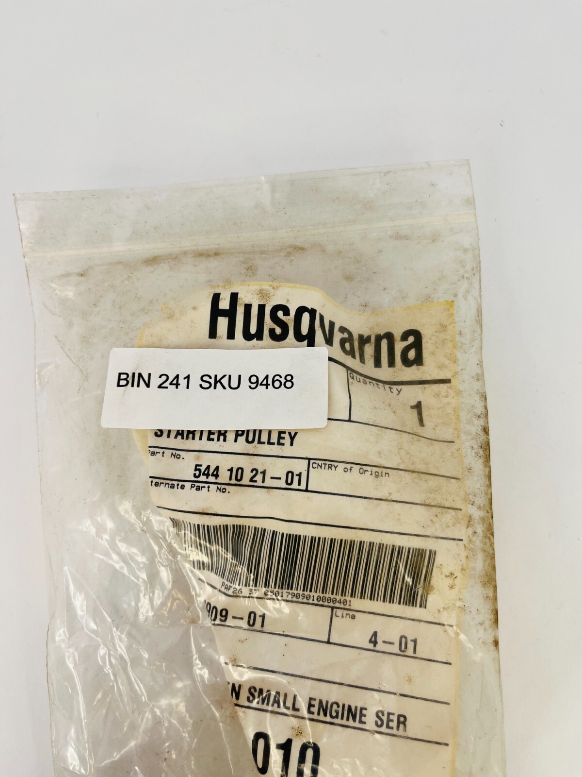 Genuine OEM Husqvarna 544102101 Starter Pulley | eBay