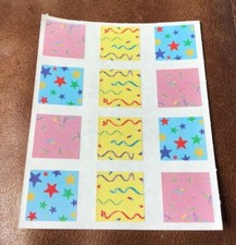 VINTAGE Creative Memories BIRTHDAY SQUARES NLA NOS