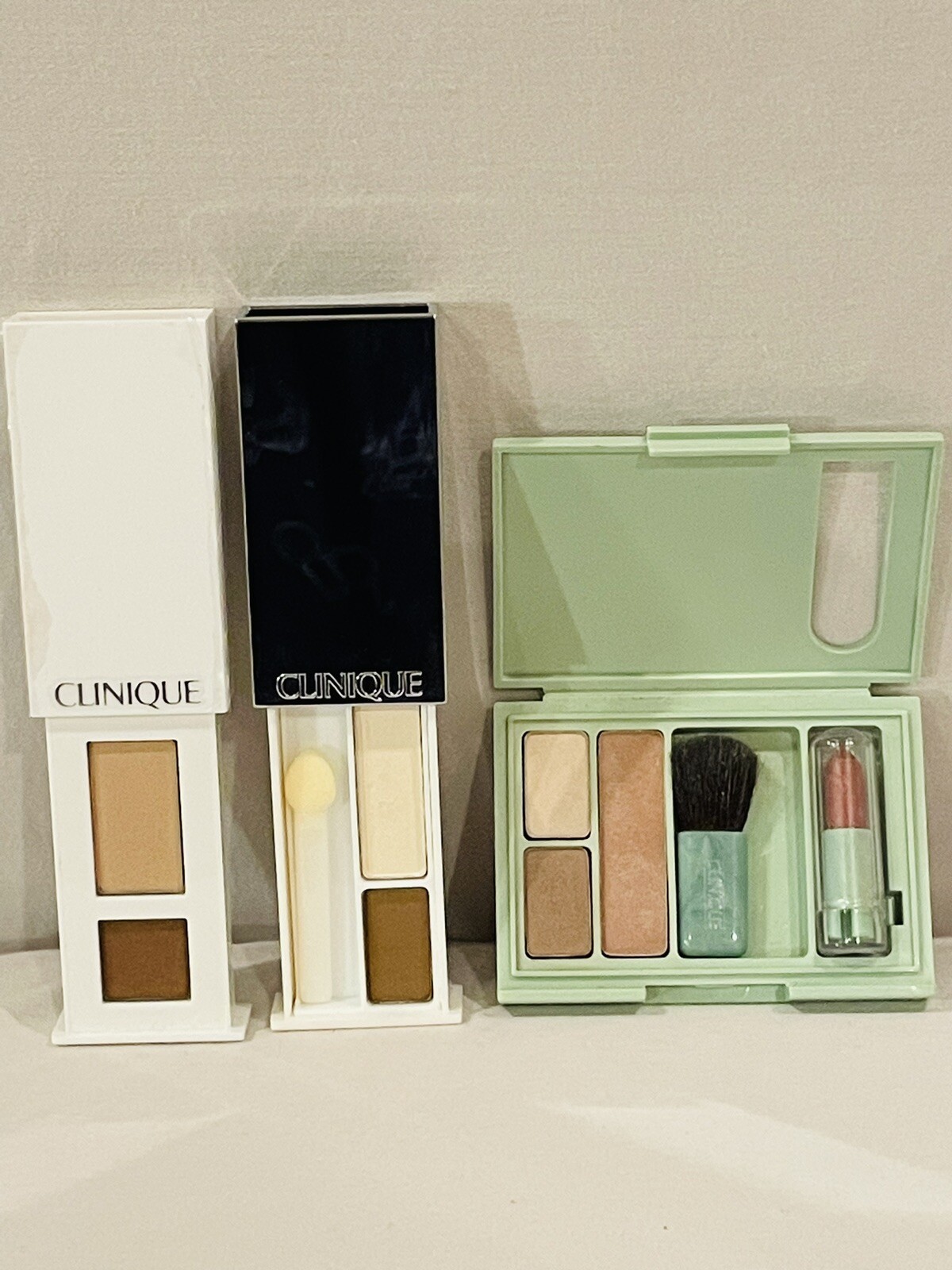 Clinique Eyeshadow Mixed Lot of 3 Buttered Toast/Like Mink/Bronze Satin
