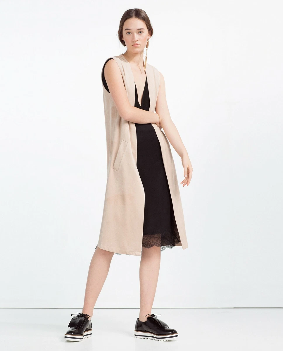 Zara long waistcoat sale