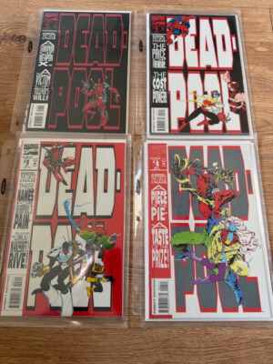 Deadpool ''Circle Chase'' 1-4 komplette Serie, fast neuwertig - nie gelesen 