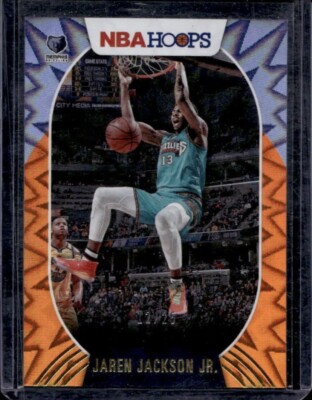 2020-21 NBA Hoops Jaren Jackson Jr Orange Explosion #12/25 Grizzlies