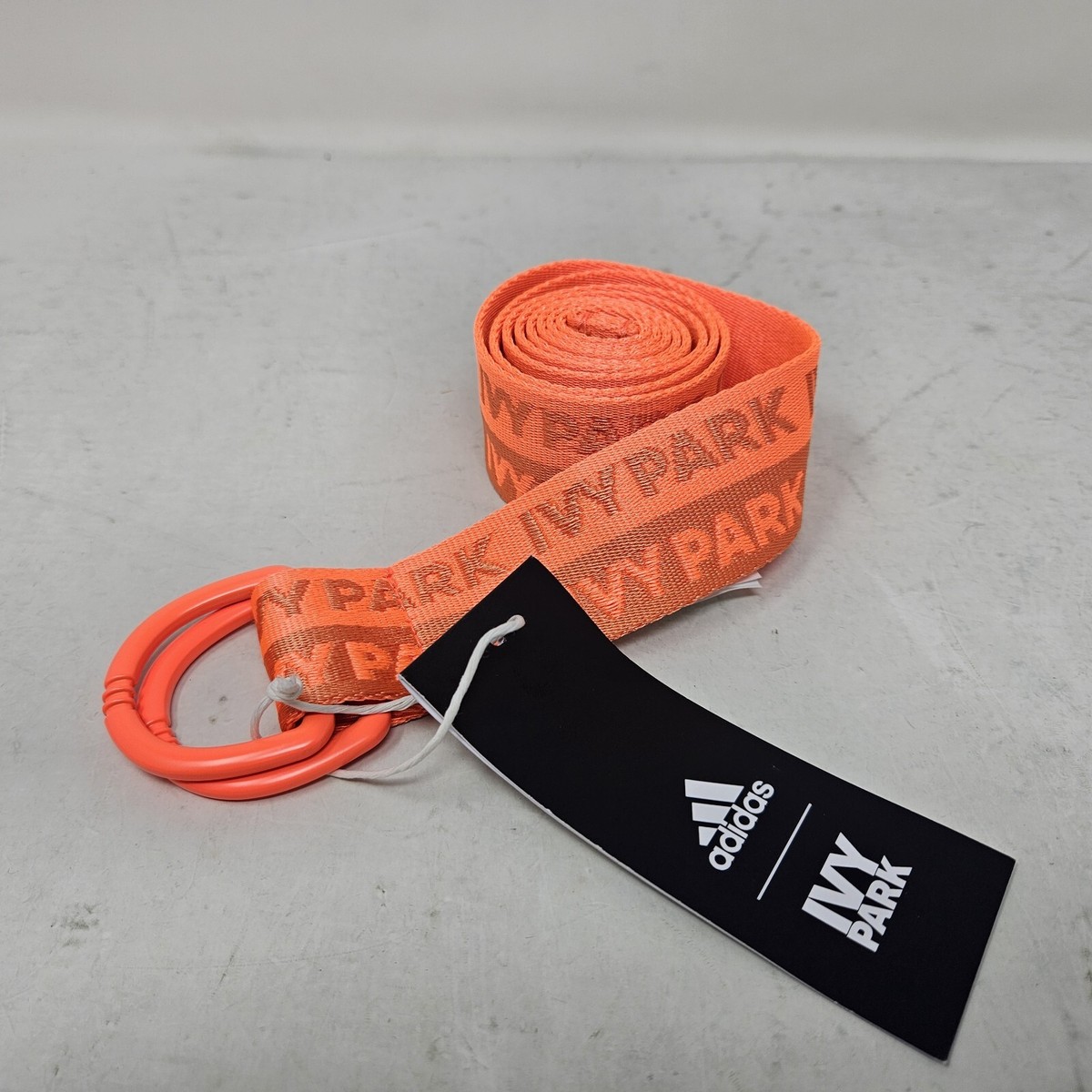 Adidas X IVY PARK Performance Orange Logo Belt S/M adidas Ivy Park Logo Belt Solar Orange/Semi Solar Orange  main image 2