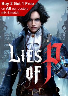 Lies Of P Game Poster | eBay