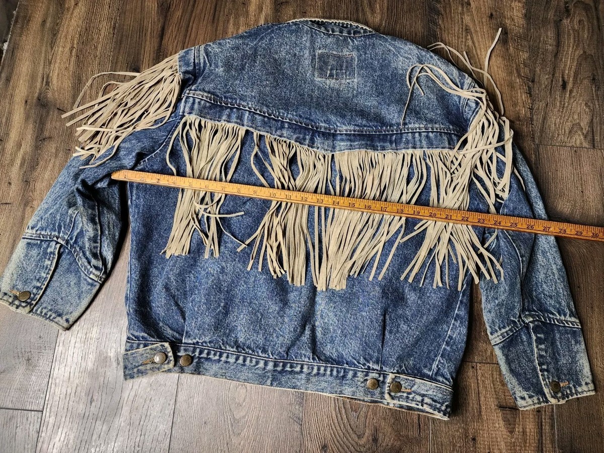 Vintage Womens S Prezzia Western Stonewashed Jacket Leather