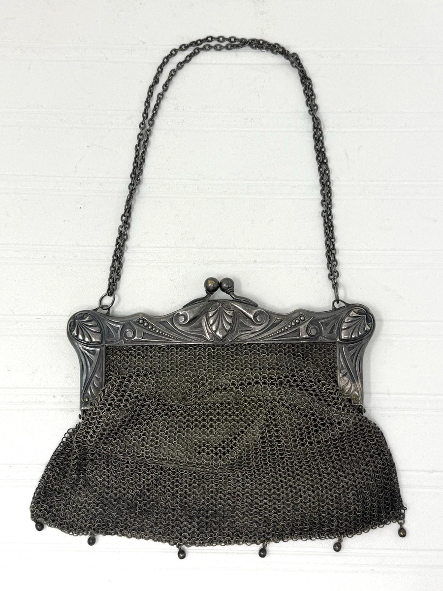 25+ Mesh Silver Vintage Bags, Handbags & Cases for sale | Updated