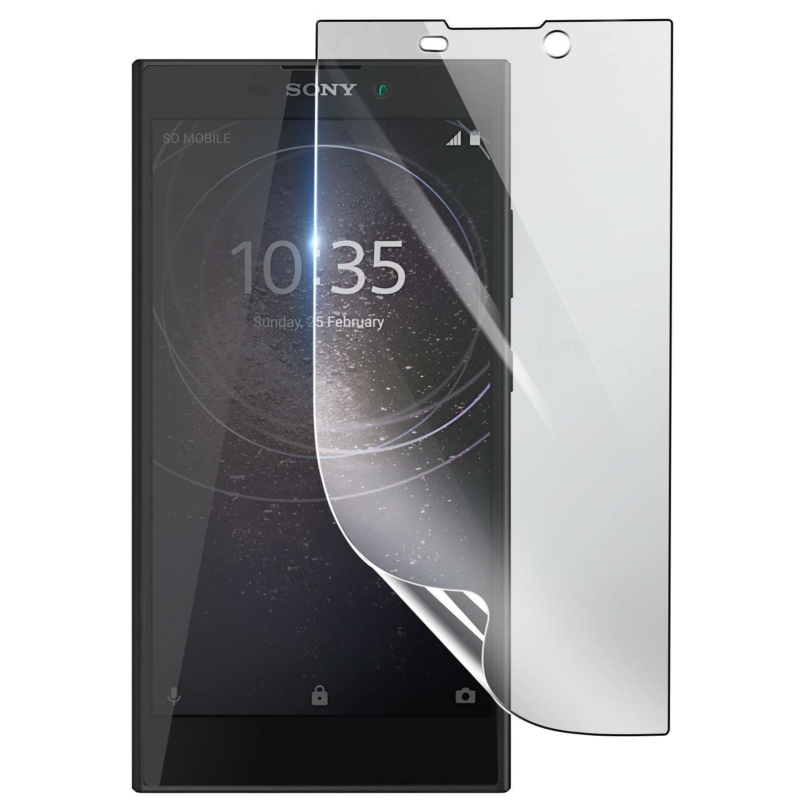 Film ecran hydrogel Xperia L2 transparent 3mk antichoc protection tactile