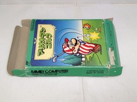 Used Ab Mario Open Golf Famicom Software