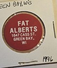 Fat Alberts Green Bay WI Plastic Good For Token #3600 — photo 1