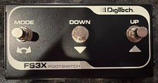 Digitech FS3X Footswitch Guitar Amp Effects P...