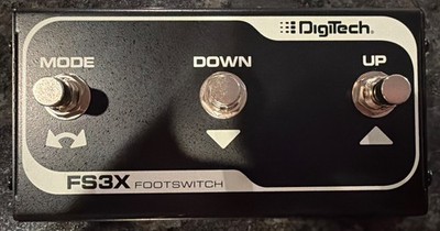 Digitech FS3X Footswitch Guitar Amp Effects Pedal