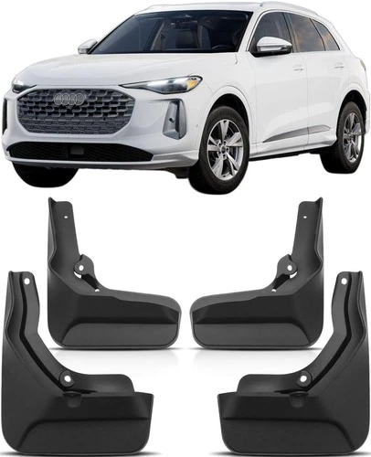 Genuine Front & Rear Splash Guards Mud Flaps For 2026-2027 Audi Q5 - 第 1/5 张图片