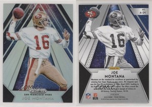 2018 Panini Prizm Apex Joe Montana #A-24 HOF
