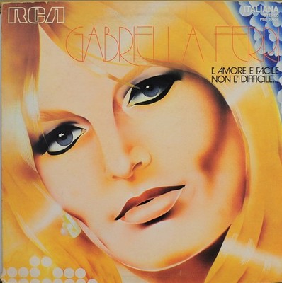Gabriella Ferri, L'Amore È Facile Non È Difficile..., (LP, Album, Gat), VG+, 3