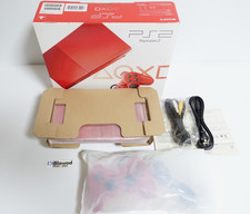Excellent Sony PlayStation 2 PS2 Slim Cinnabar Red Console SCPH-90000 CR W/Box