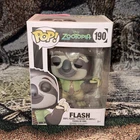 Funko Pop! Vinyl Disney Zootopia Flash #190 Vinyl Figure Original Unopened