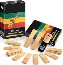 20 Pack Alto Saxophone Reeds with Individual Package Professional Alto Sax Reeds