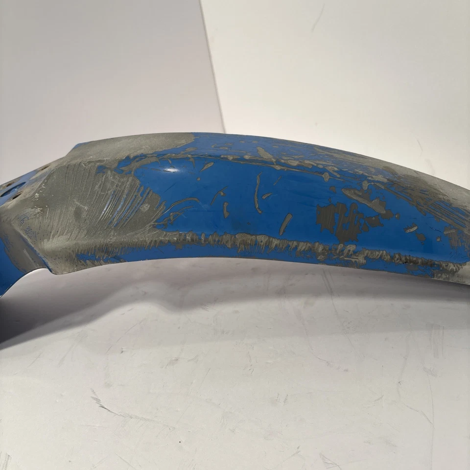 1981 Suzuki TS250 Front Fender OEM Enduro blue plastic guard TS 250 53111-29900 - Image 4 of 4