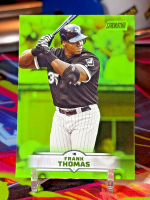 2025 Topps Stadium Club Blaster Box LIME GREEN PARALLELS - You Pick
