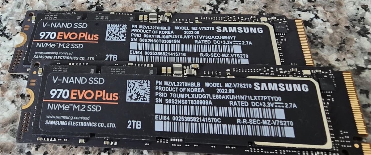 Samsung 970 EVO Plus 2TB NVMe M.2 Internal SSD V-NAND MZ-V7S2T0 | eBay