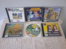 Sony PS1 Games x 6 - Original- Good Condition