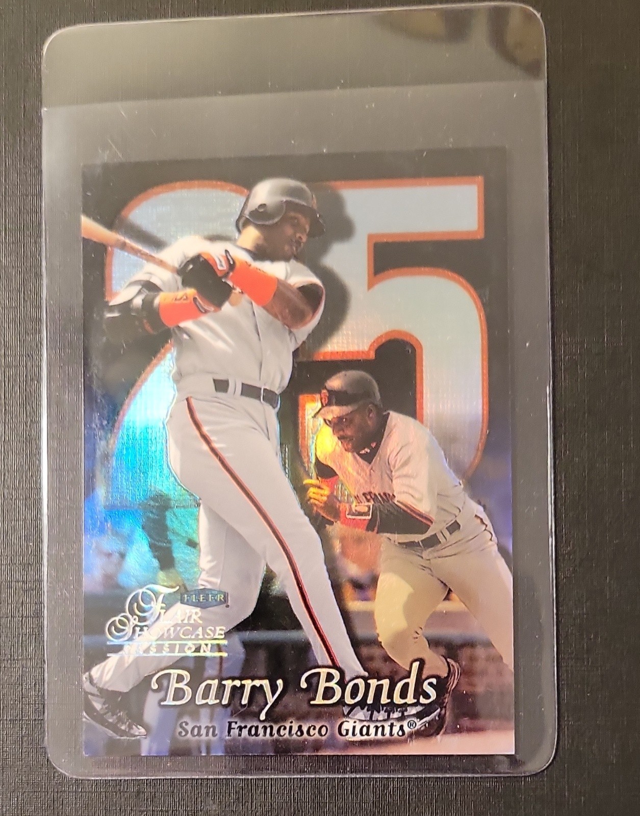 1999 Flair Showcase - Barry Bonds #25 Row 2