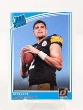 2018 Donruss Mason Rudolph Rated Rookie #305 Rookie Card Pittsburgh Steelers . rookie card picture
