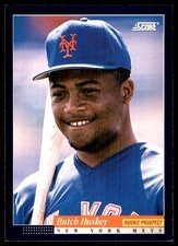 Butch Huskey 1994 Score #605 New York Mets MLB READ FREE SHIPPING AutographDen