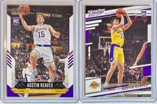 Austin Reeves ROOKIE CARD RC 2021-22 Panini Chronicles Prestige #61 + SCORE #136. rookie card picture