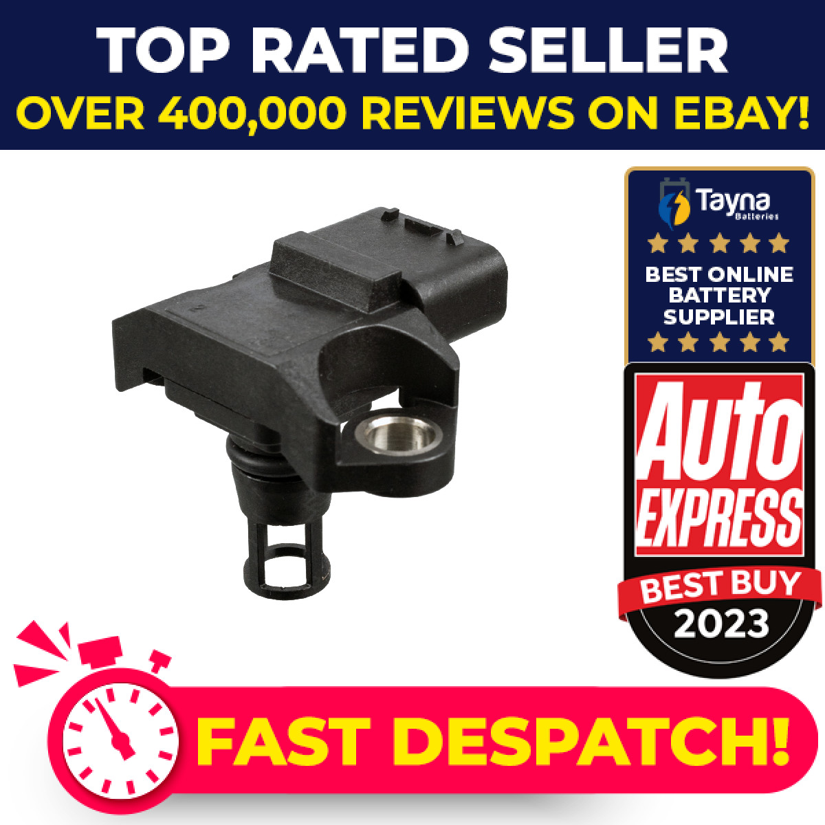 MAP Sensor fits LEXUS RC300h 2.5 2014 on 2AR-FSE Manifold Pressure Blue Print