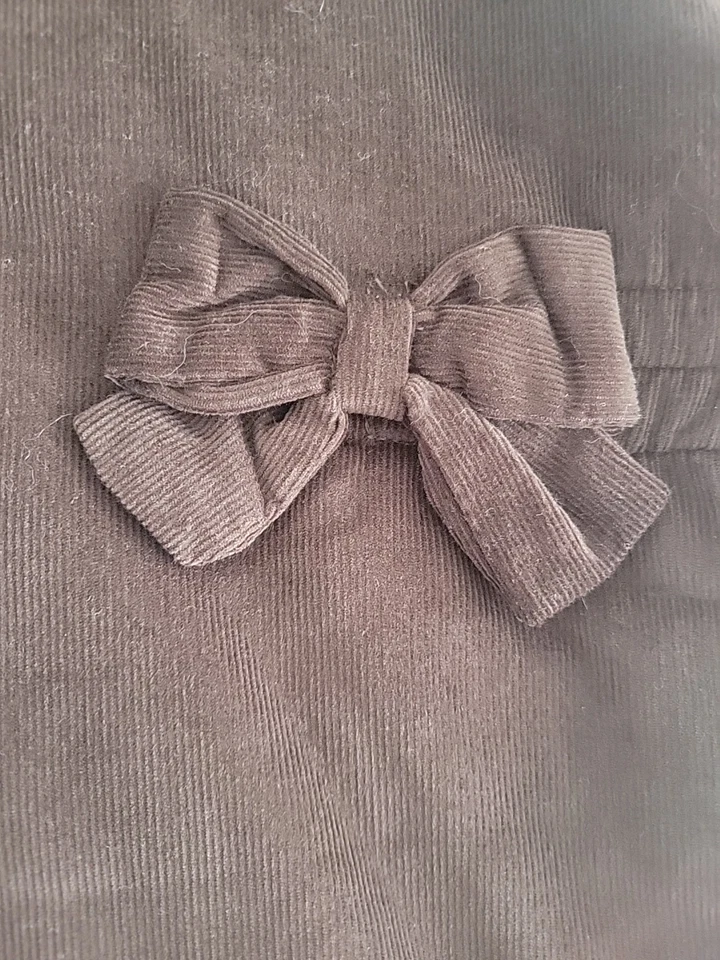 Chaleco de terciopelo marrón bordado Gimboree para niñas talla L (10-12) nuevo con etiquetas Foto 4 de 4