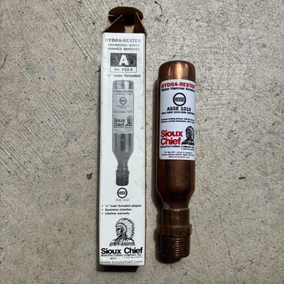 #ad Sioux Chief Hydra Rester 652 A Water Hammer Arrester 1 2 $21.99