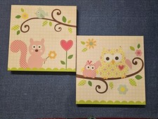 12" X 12" Nursery Pictures (Set Of 2)