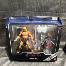 Mattel Masterverse Savage He-Man & Orko Action Figure Boxed Set