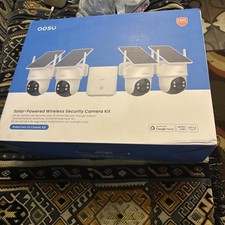aosu solar Powered Wireless Secuirty Camera Kit