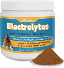 Chicken Electrolytes for Water, Electrolyte & Vitamin Supplement for Poultry, Ch