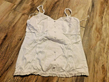 NEXT WHITE CAMI TOP SIZE UK 14