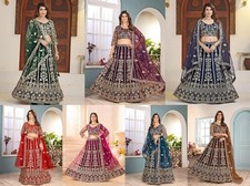 PARTY WEAR BRIDAL LEHENGA CHOLI DESIGNER LEHNGA DRESS INDIAN BOLLYWOOD DESIGNER
