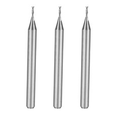 5PACK 1/8" Shank 0.8mm x 3mm Carbide End Mill CNC Router Bits Milling 2 Flutes