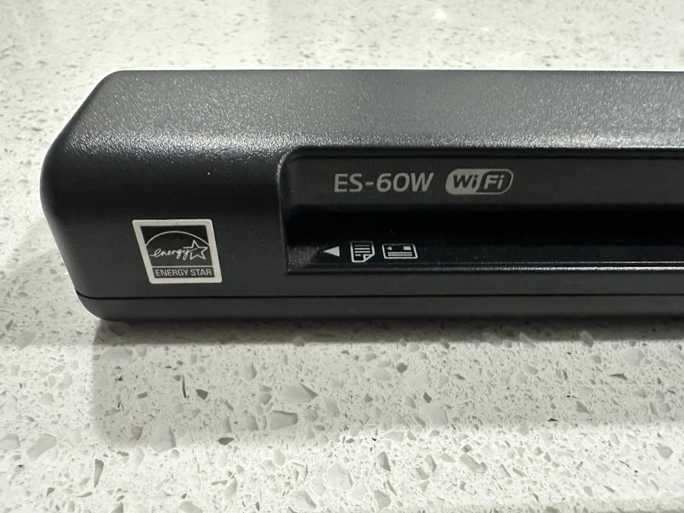 Epson WorkForce ES-60W Wireless Portable Document Receipt Scanner - Image 3 of 4
