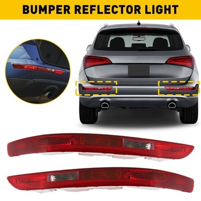 For Audi Q5 2009-2016 Rear Bumper Tail Light Reflector Brake Stop Lamp Red EBE