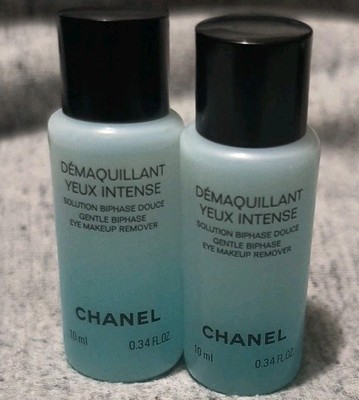 2 CHANEL Gentle Bi-Phase Eye Makeup Remover 10ml
