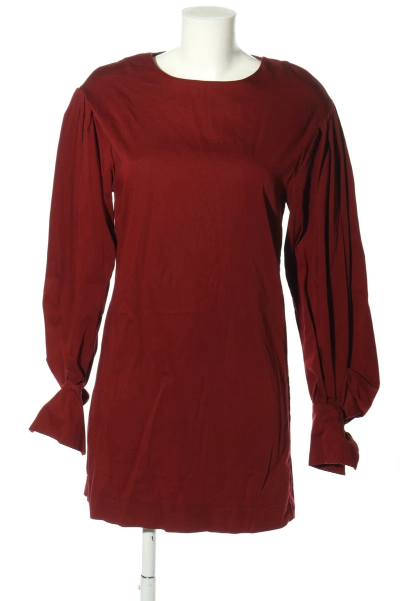 Robe Mango Noire Taille 36 - Coupe évasée Manches Cloche, été, Coton, Occasion Très Bon état