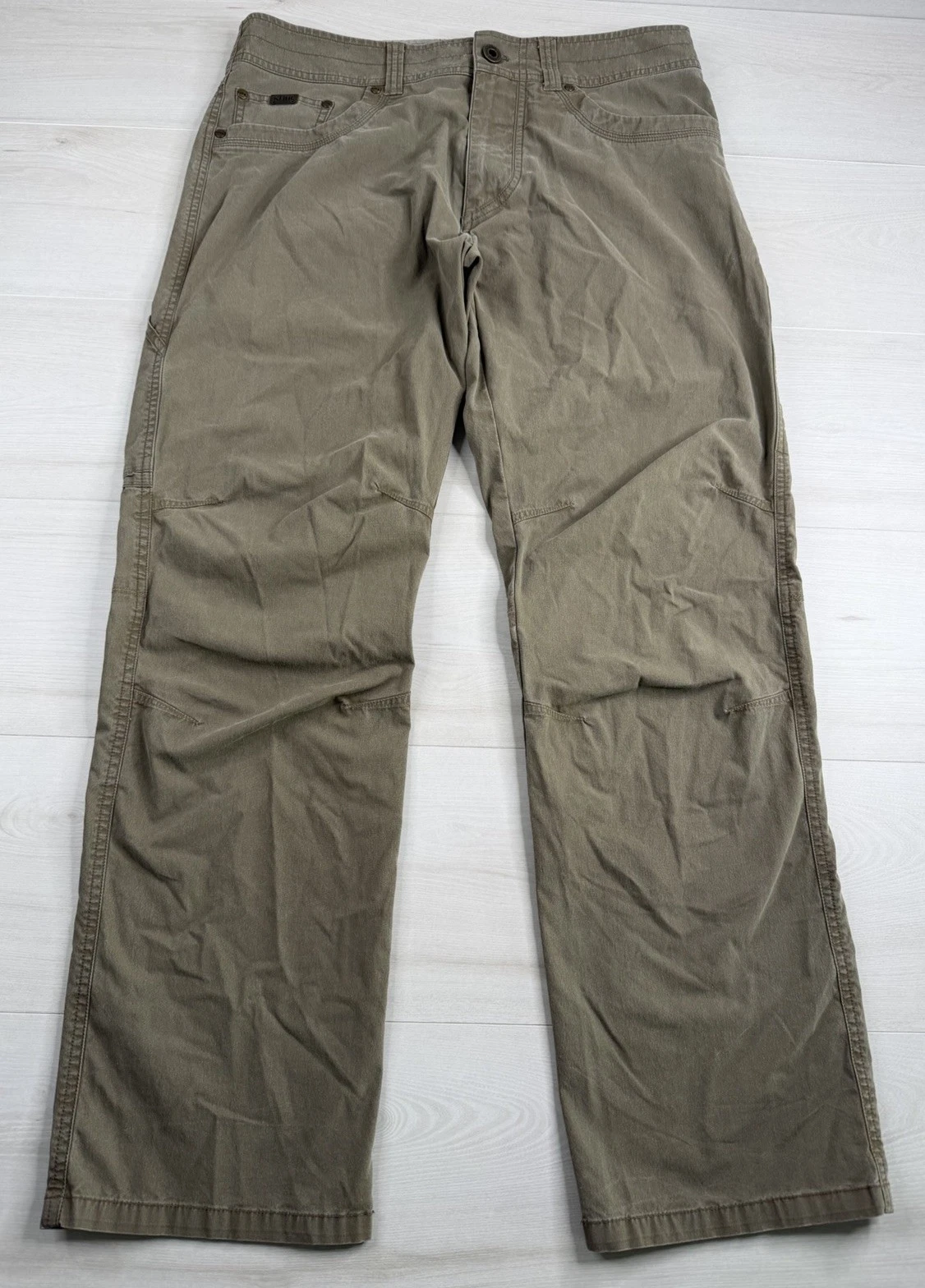 Kuhl Revolvr Pants Vintage Patina Dye Outdoor Hiking Fishing Gorpcore 34x32 EUC
