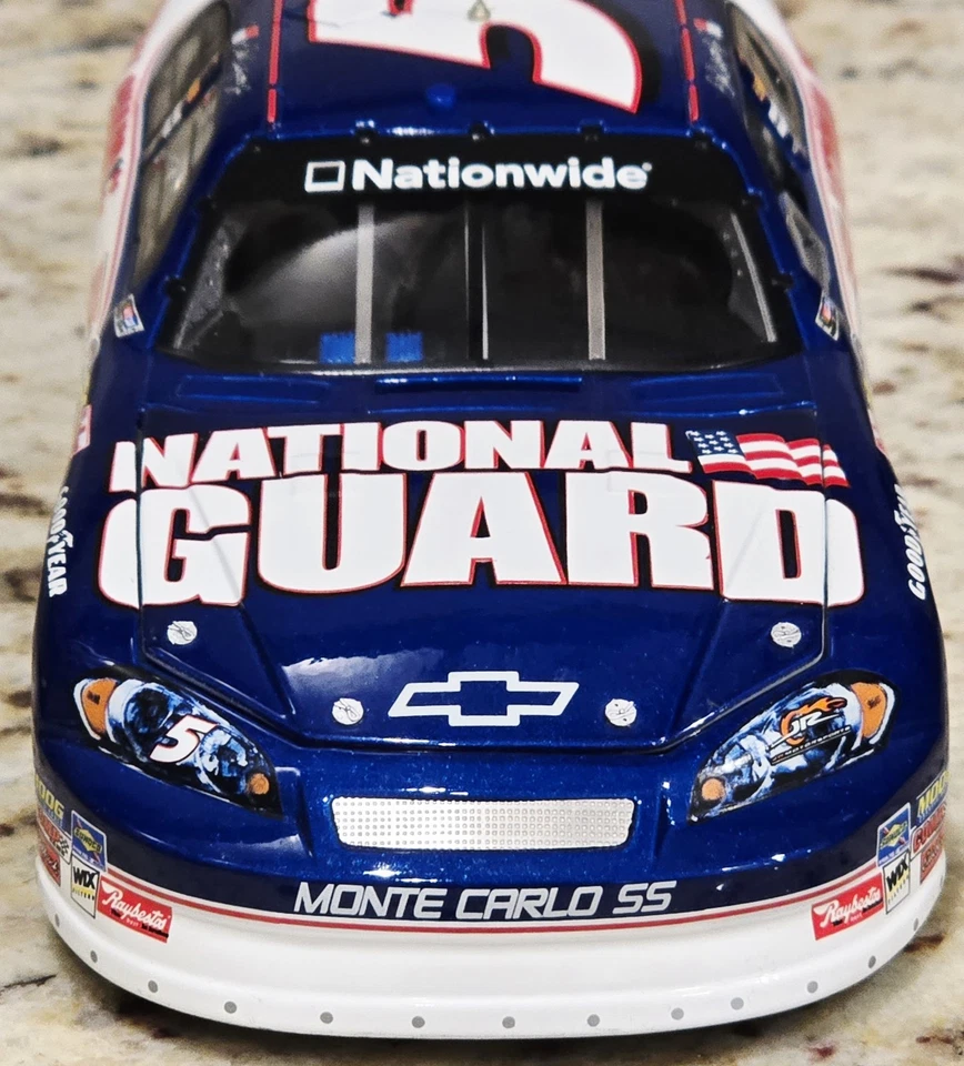 2008 #5 Dale Earnhardt Jr Guardia Nacional JRM Monte Carlo SS 1:24 Diecast Elite Foto 4 de 4