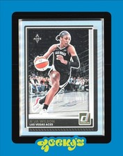 2025 Donruss WNBA A'Ja Wilson Silver Holo #82 Las Vegas Aces