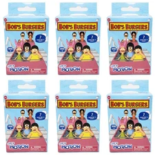 Bob's Burgers Chibi In Motion Series 4 - Lot of 6 Sealed Blind Boxes