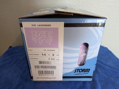 Storm ICE Lavender 14lb Polyester Spare Ball Undrilled NIB